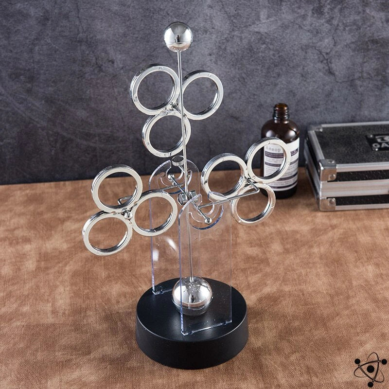 Newton's Three Ring Pendulum Science Decor