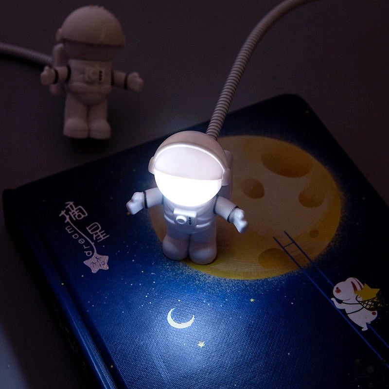 Astronaut Night Light Science Decor