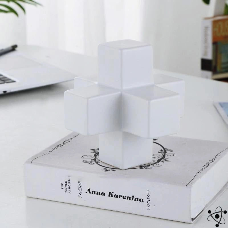 Ceramic Decoration Cube Science Decor