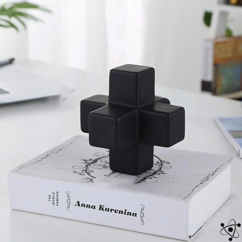 Ceramic Decoration Cube Science Decor