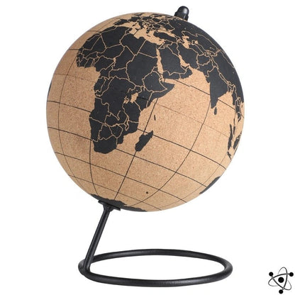 Cork Globe Science Decor