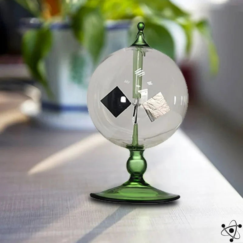 Crookes Radiometer Green Science Decor