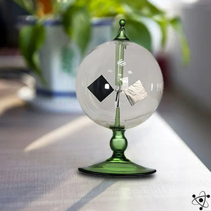 Crookes Radiometer Green Science Decor