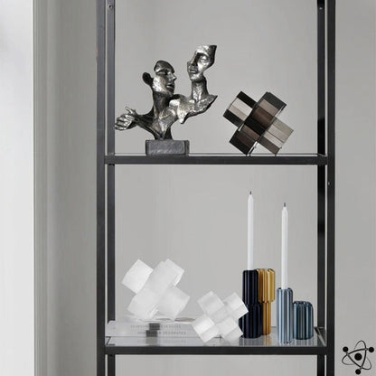 Crystal Decoration Cube Science Decor