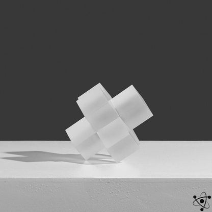 Crystal Decoration Cube Science Decor