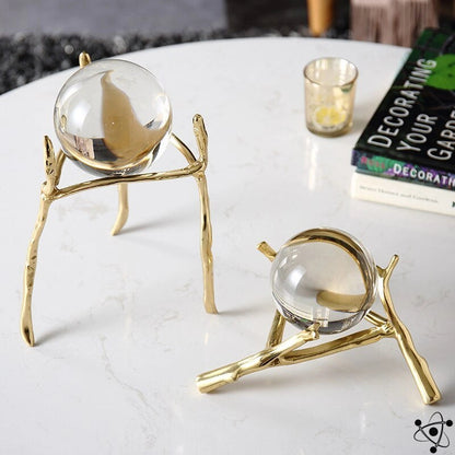 Crystal Sphere Science Decor