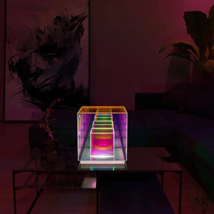 Cube Infinity Lamp Science Decor