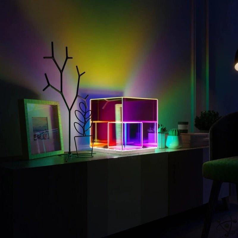 Cube Infinity Lamp Science Decor