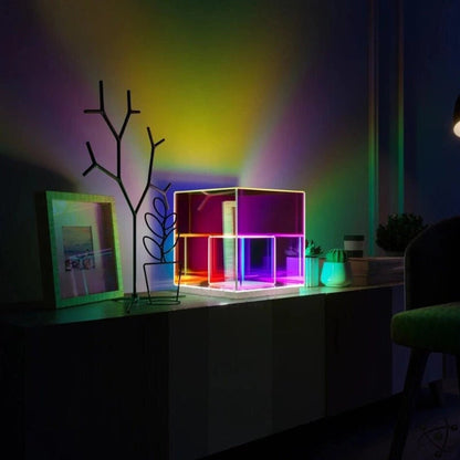 Cube Infinity Lamp Science Decor