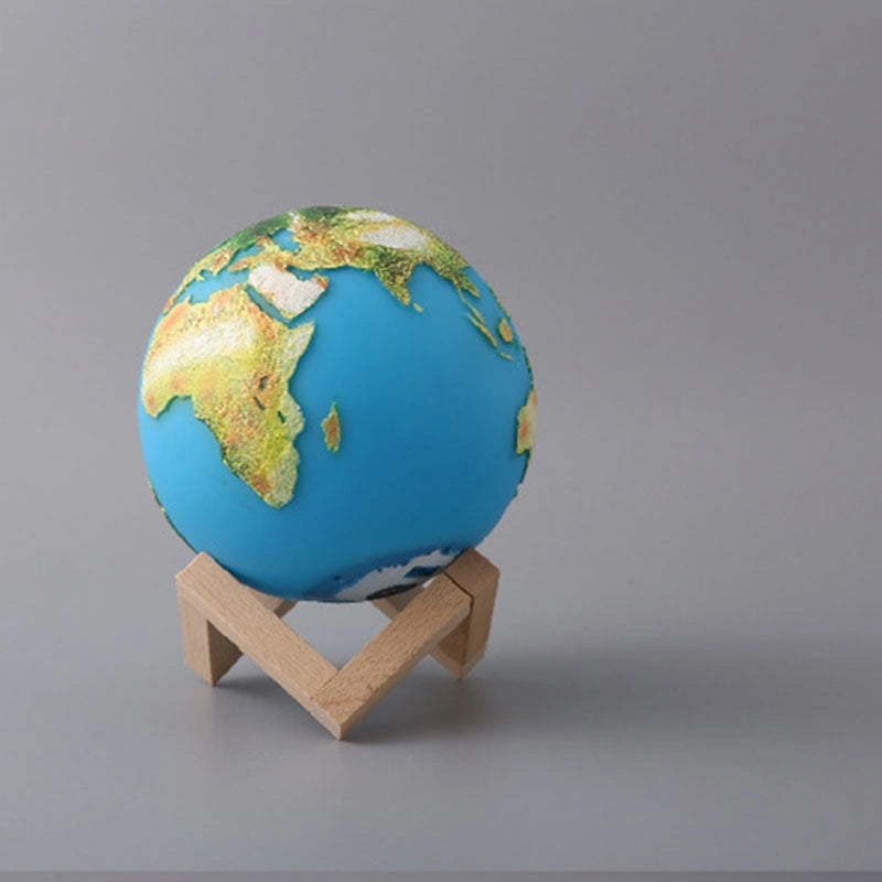 Earth Night Light Science Decor