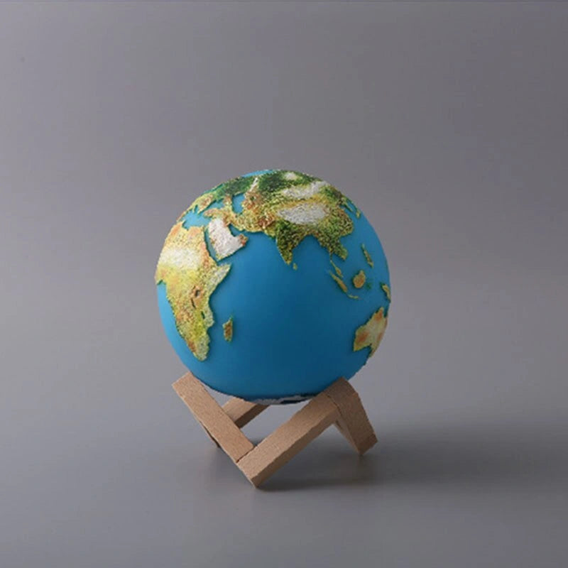 Earth Night Light Science Decor