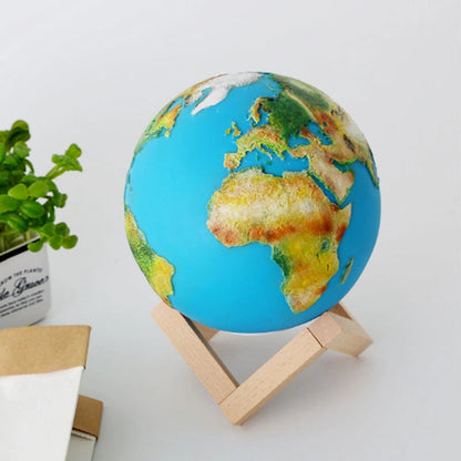 Earth Night Light Science Decor
