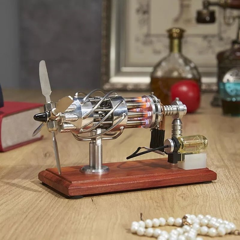 Stirling Airplane Engine Science Decor