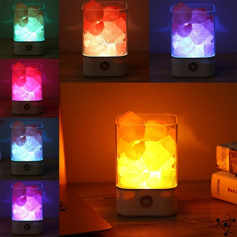 Himalayan Salt Air Purifier Science Decor