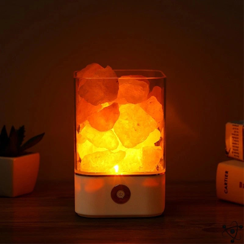 Himalayan Salt Air Purifier Science Decor