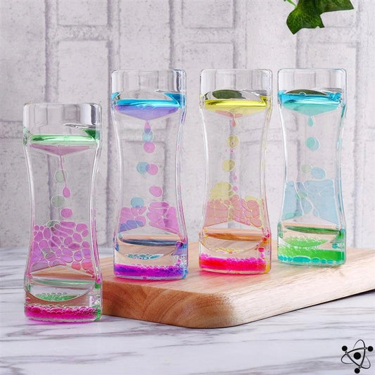Hourglass Oil Science Decor