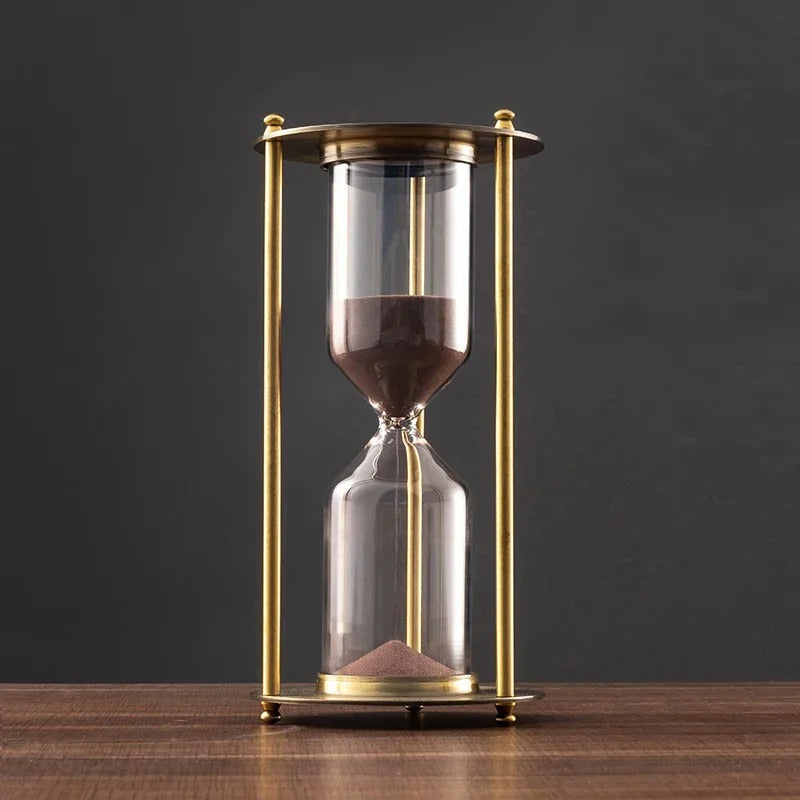 Hourglass Kelvin & Hughes Metal Science Decor