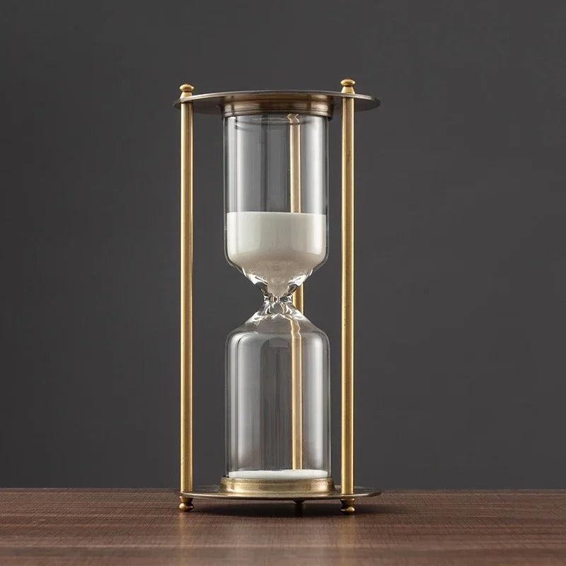 Hourglass Kelvin & Hughes Metal Science Decor