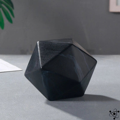 Icosahedron Sculpture Science Decor