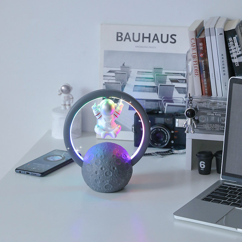Magnetic Levitation Bluetooth Speaker Astronaut Science Decor