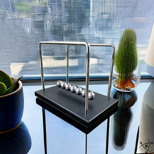 Metal Newton's Cradle Science Decor