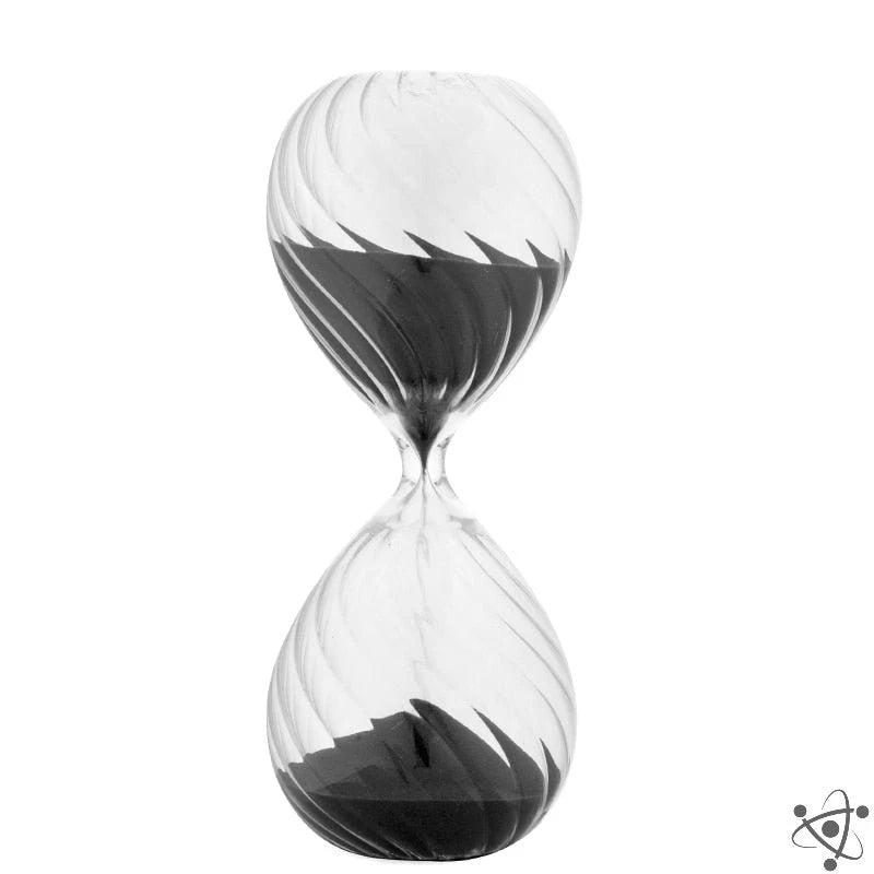 Moire Ripple 30 Minutes Hourglass Science Decor