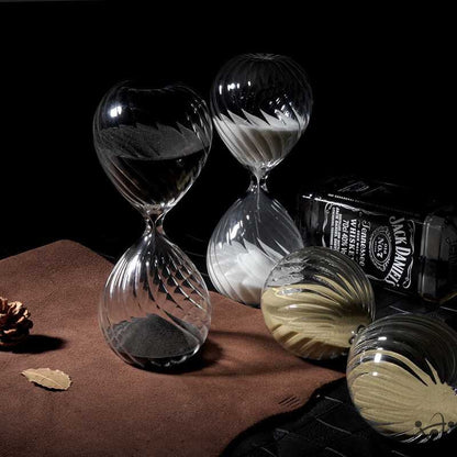Moire Ripple 30 Minutes Hourglass Science Decor