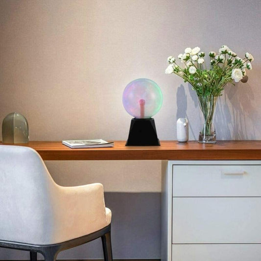 Multicolor Plasma Lamp Science Decor