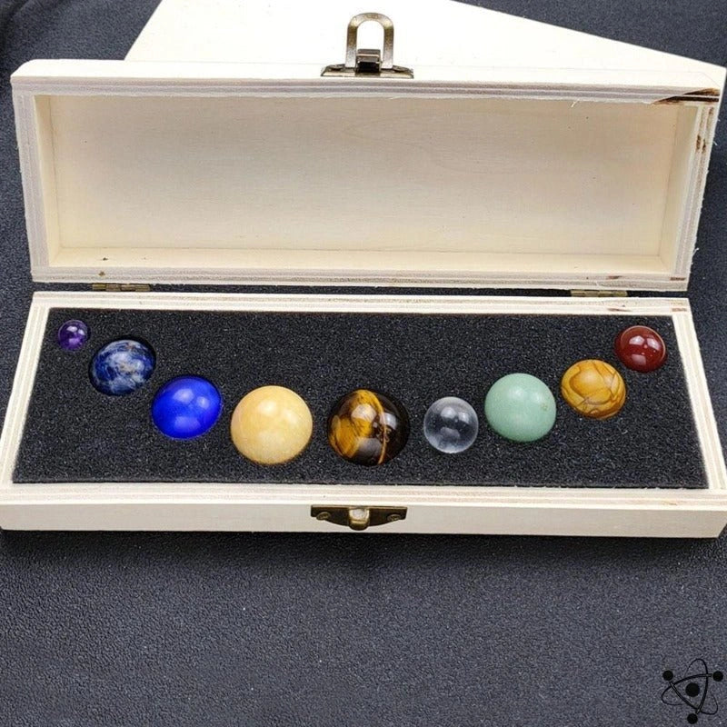Natural Stones Solar System Science Decor