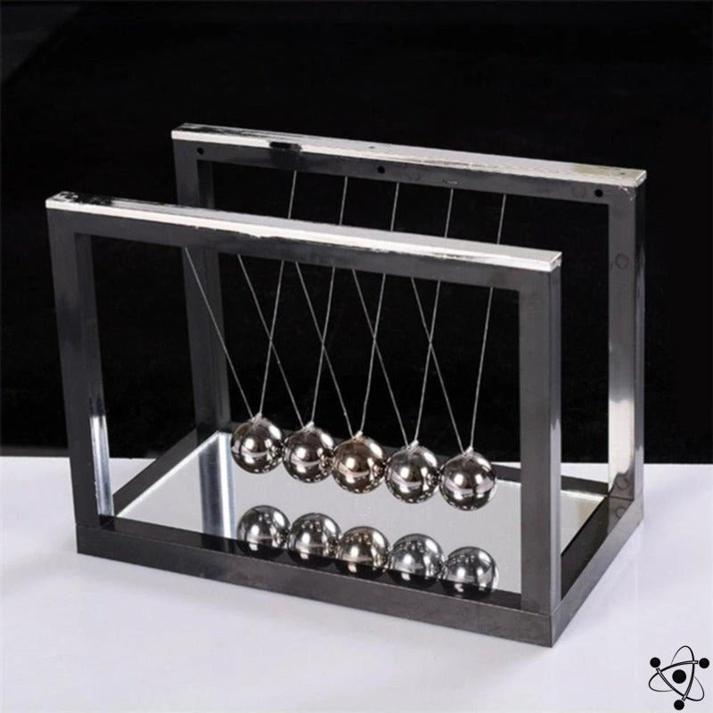 Newton's Pendulum Mirror Science Decor