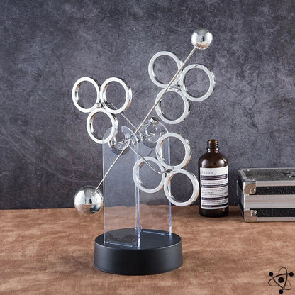 Newton's Three Ring Pendulum Science Decor