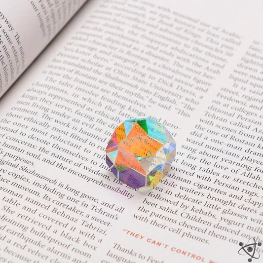 Optical Polyhedron Prism Science Decor