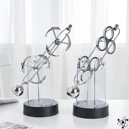 Pendulum of Newton Rings Science Decor