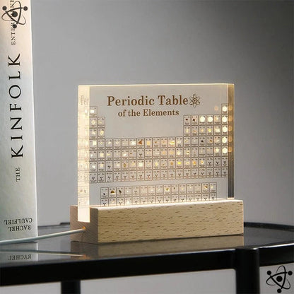 Periodic Table Of Elements Lamp Science Decor