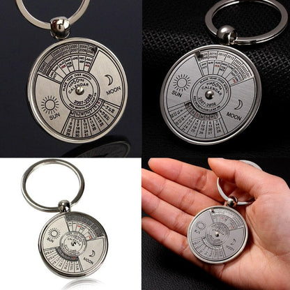 Perpetual Calendar Keychain Science Decor