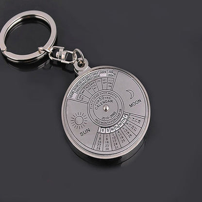 Perpetual Calendar Keychain Science Decor