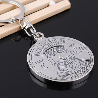 Perpetual Calendar Keychain Science Decor