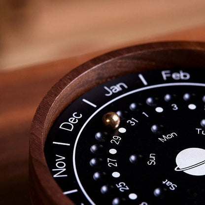 Perpetual Calendar with Magnet Science Decor