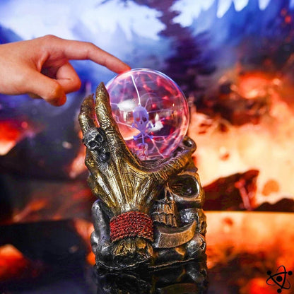 Plasma Lamp Pirate Hand Science Decor
