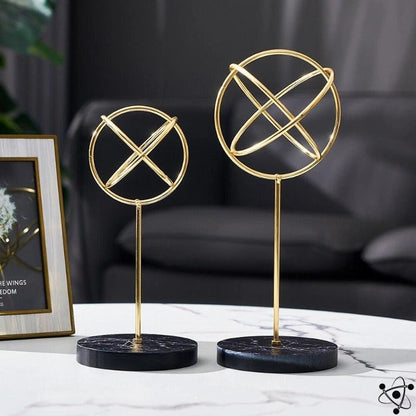 Science Rings Statuette Science Decor