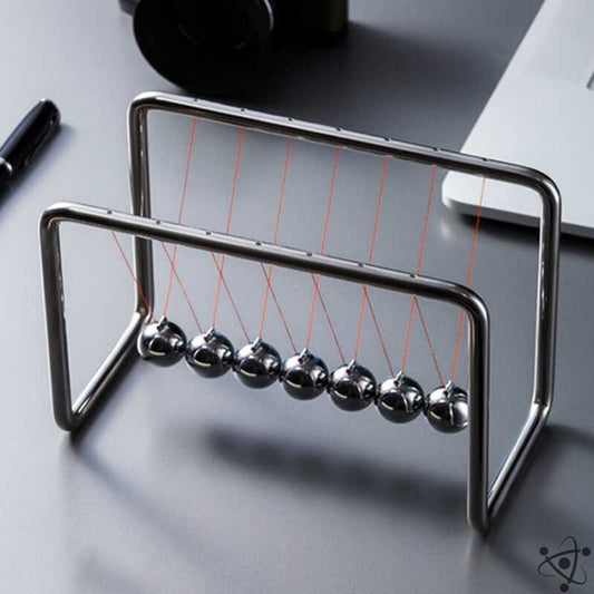 Silver Metal Newton Balls Science Decor