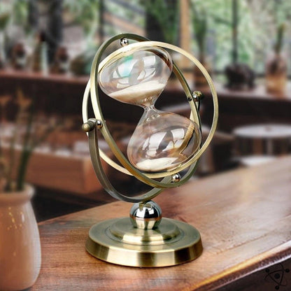 Spherical Hourglass Science Decor