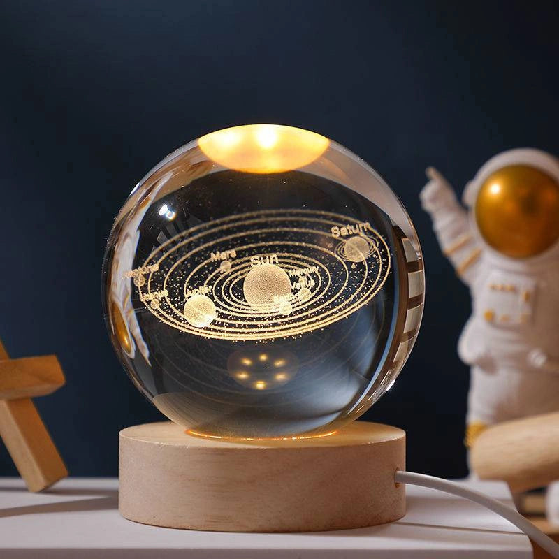 Stellar Space Night Light Science Decor