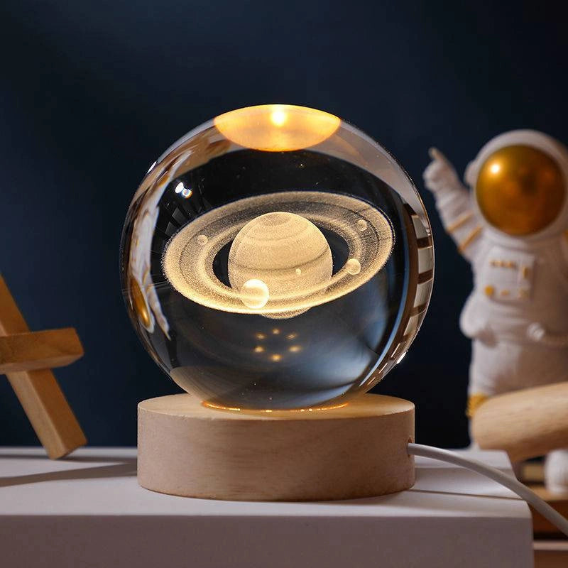 Stellar Space Night Light Science Decor