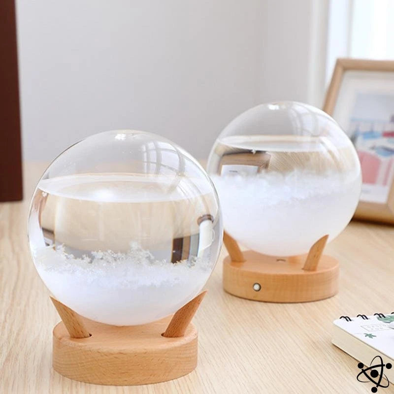 Storm Glass Weather Station Science Decor