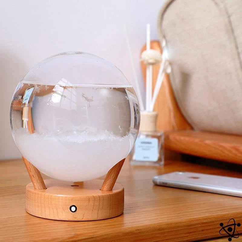 Storm Glass Weather Station Science Decor