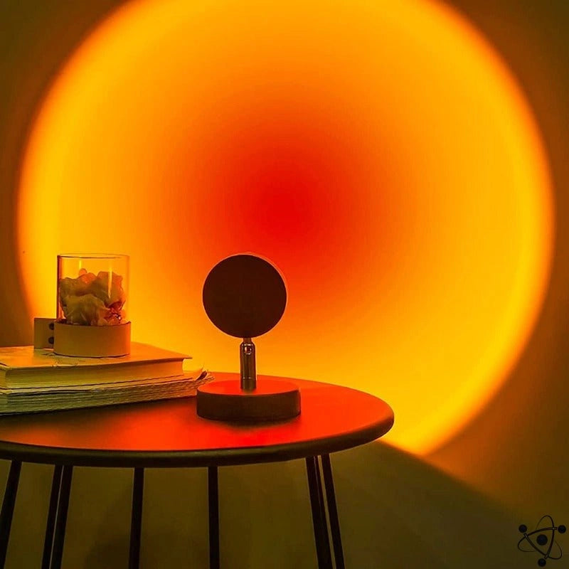 Sunset Lamp Science Decor
