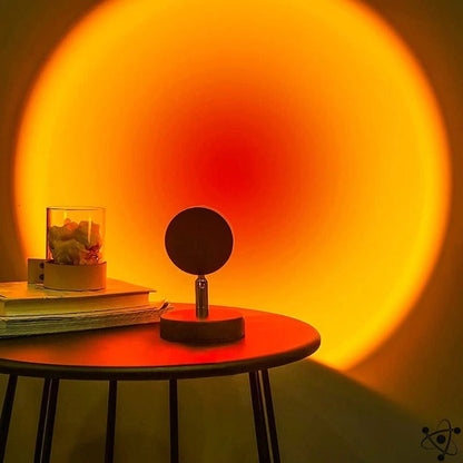 Sunset Lamp Science Decor