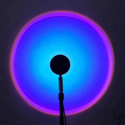 Sunset Lamp Science Decor