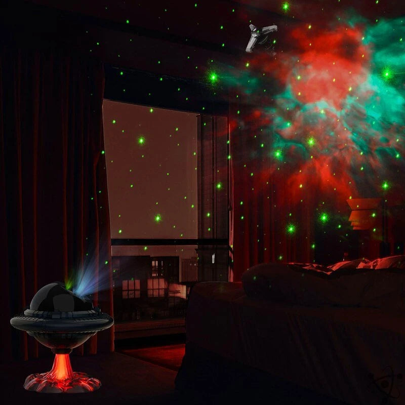 UFO Star Projection Lamp Science Decor